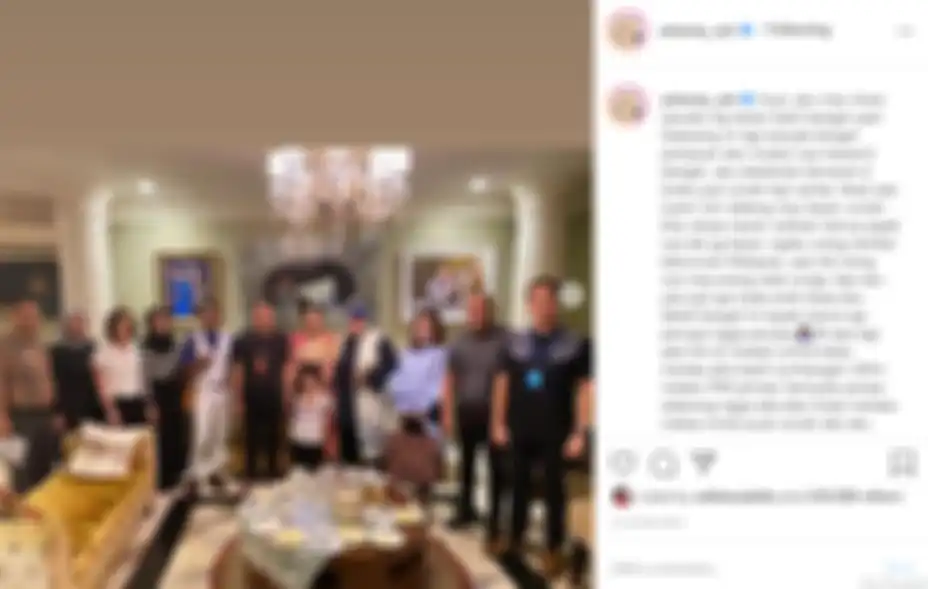 Foto Anang dan Ashanty bersama dua orang penipu (pasangan suami istri)
