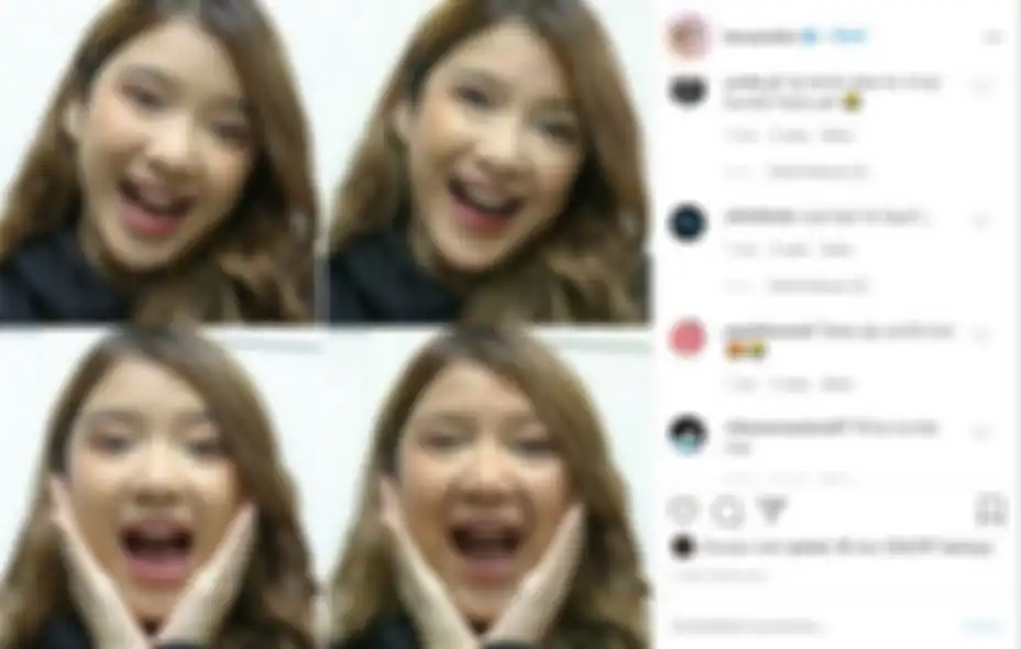 Komentar netizen yang memuji dan menyebut wajah tua Tiara Andini mirip dengan Maia Estianty. 