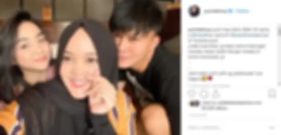 Potret Kedekatan Putri Delina dengan Azel dan Rizky Febian