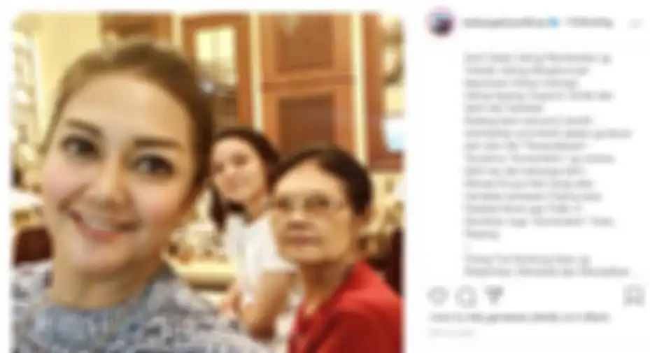 IBunda Bella Saphira temani putrinya buka puasa