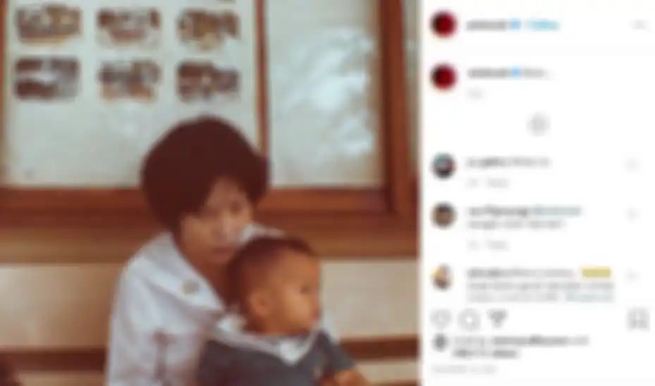 Potret lawas Ibunda Ariel
