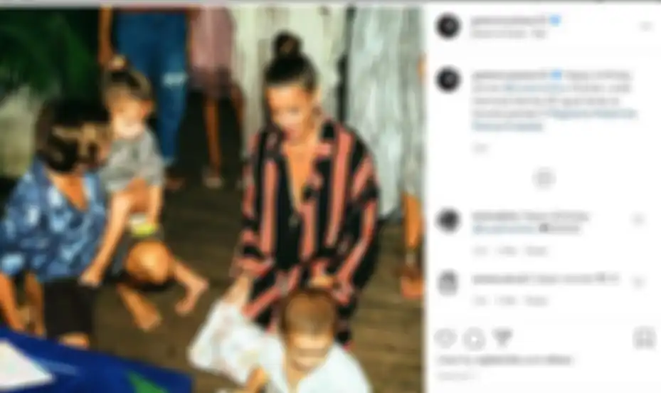 Unggahan Gaston saat Ultah sang istri