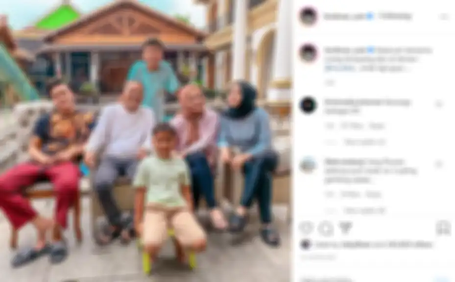 Potret Rizky Febian jadi sorotan