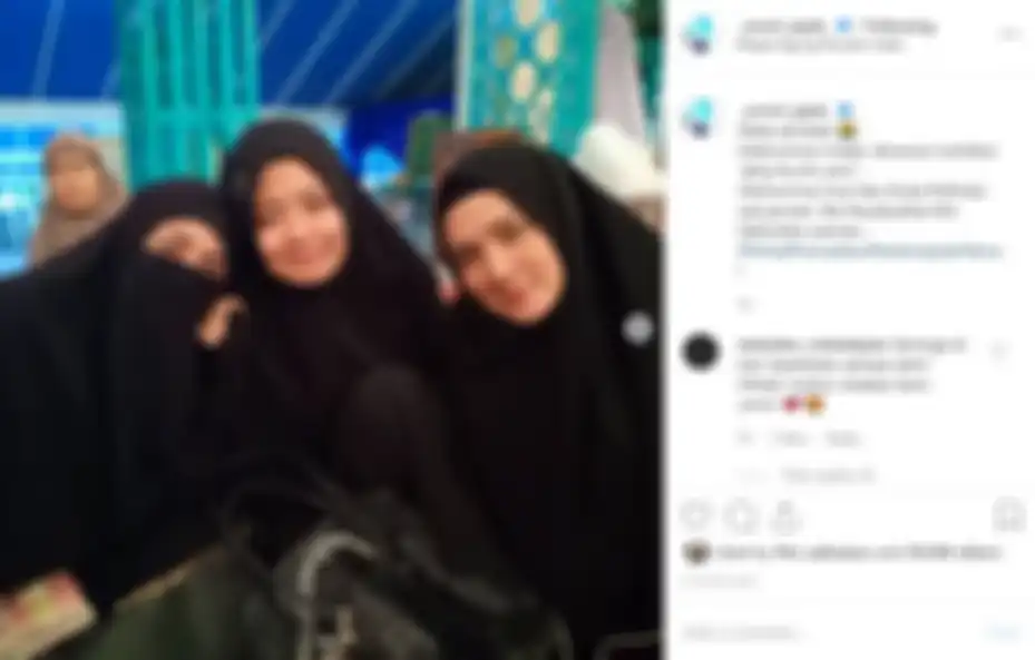 Mata Ummi Pipik yang sembab saat Itikaf jadi sorotan