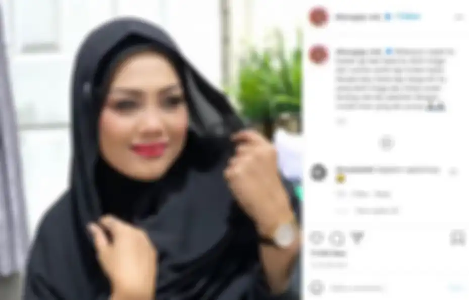 Unggahan Instagram Elly Sugigi