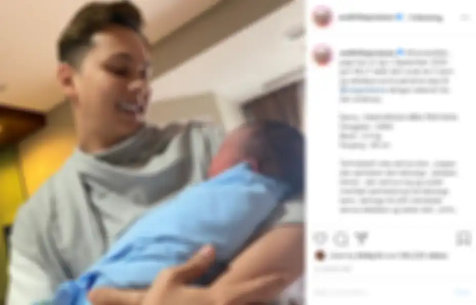 Ussy Sulistiawaty dan Andhika Pratama dikaruniai anak kelima