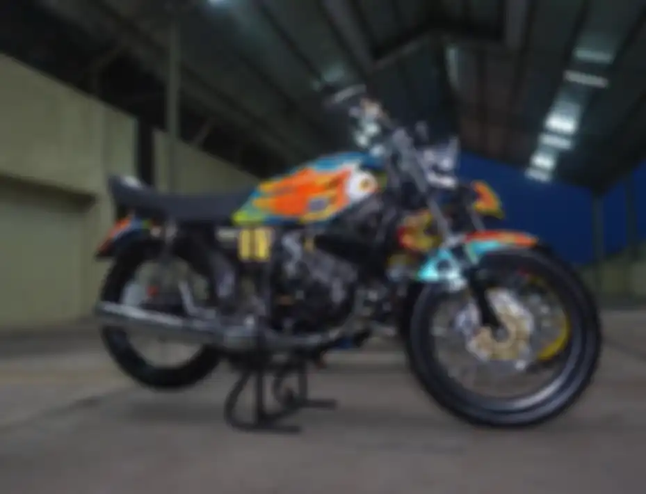 Yamaha RX-King karya Robby (Robby Paint)