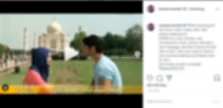 Shaheer Sheikh kenang momen manis saat syuting Cinta di Langit Taj Mahal