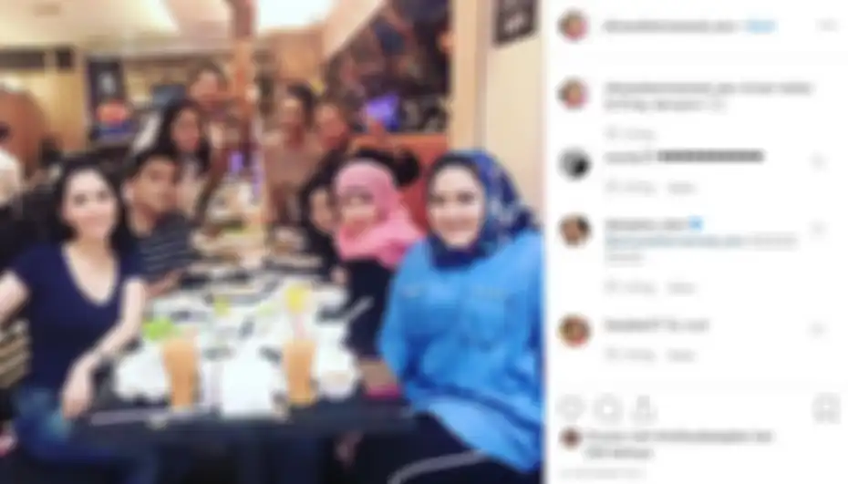Silvana Herman dengan geng arisan Ladies