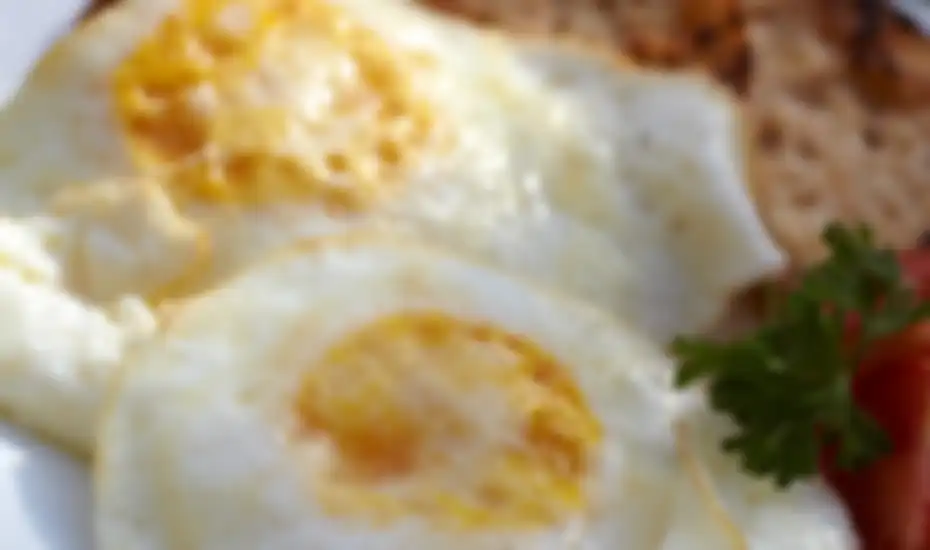 Telur goreng matang