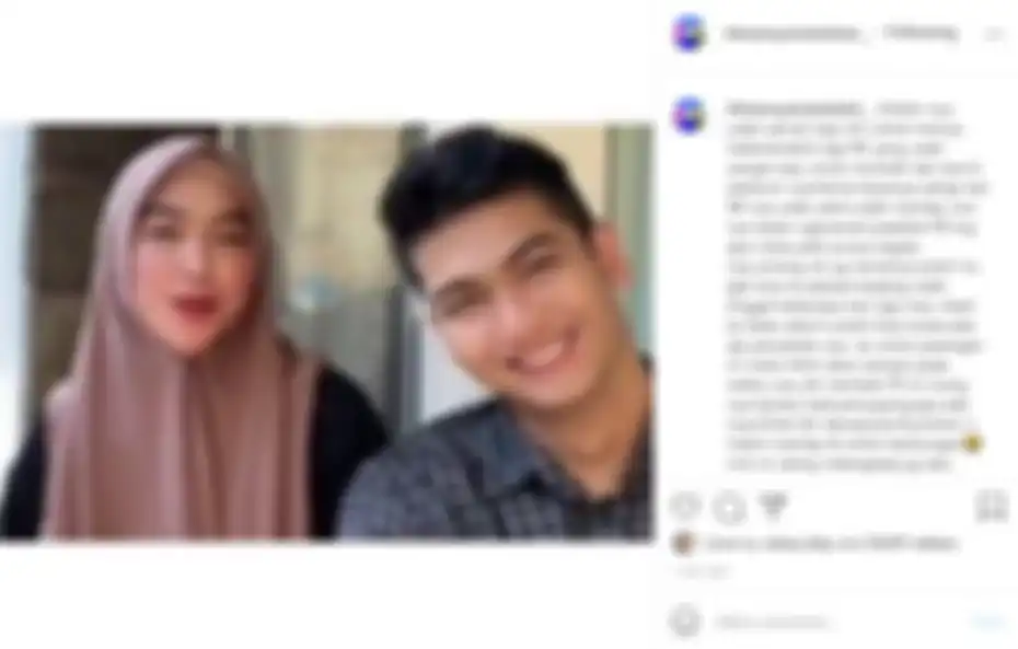 Unggahan Titisan Nyai Ratu Kidul di instagramnya