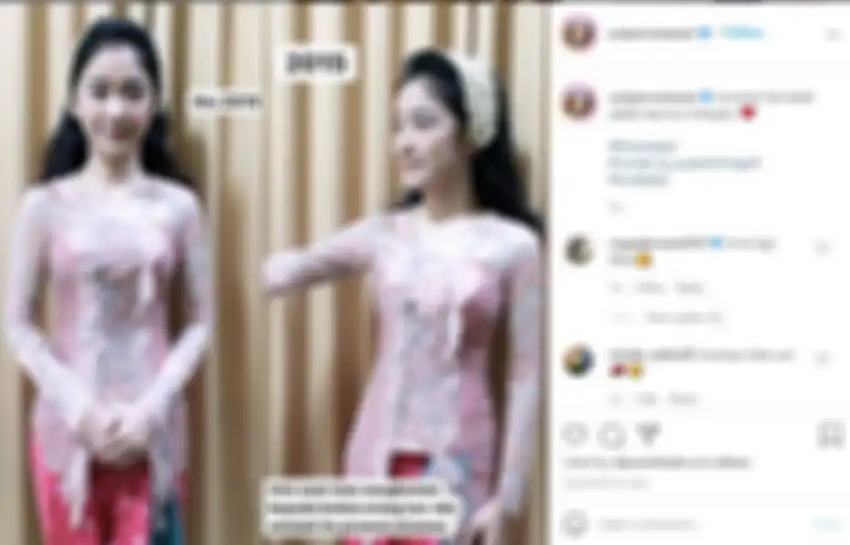 Unggahan Uut Permatasari saat mengenang proses pernikahannya