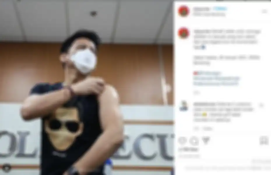Ariel Noah terima vaksin kedua