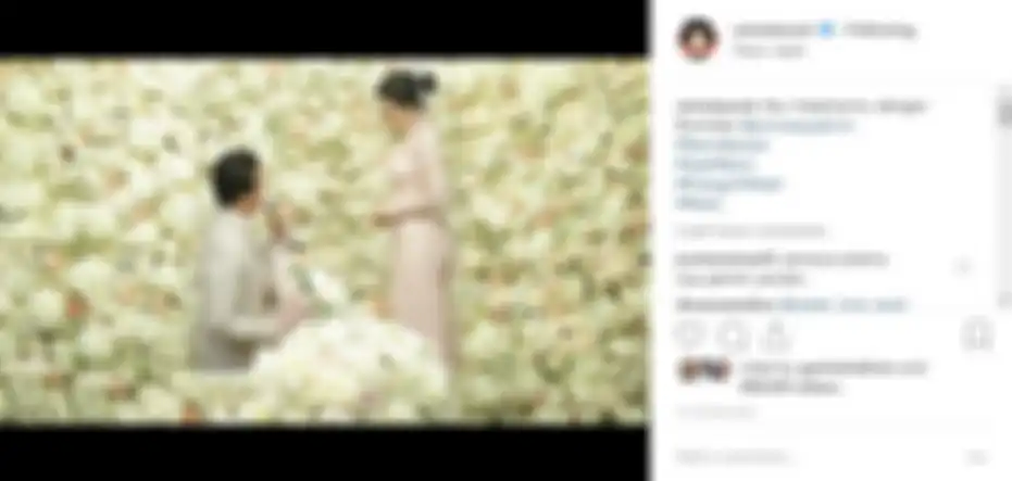 Foto Prosesi Lamaran yang Diunggah Reino Barack