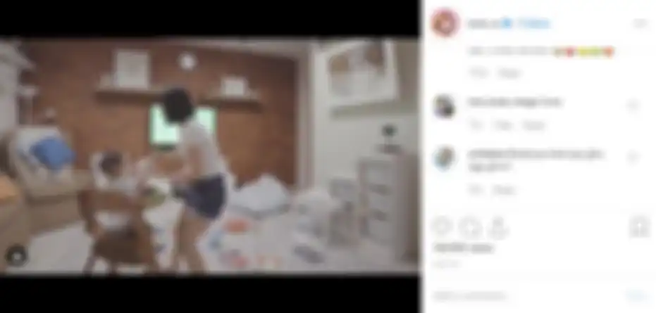Ruang tamu rumah Rinni dan Jevin