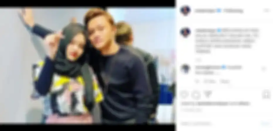 Unggahan Mbah Mijan yang memberikan dukungan untuk anak-anak mendiang Lina.