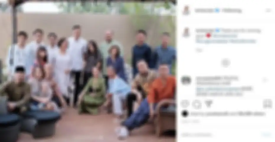 Lebaran tahun 2019 BCL dan almarhum Ashraf Sinclair.