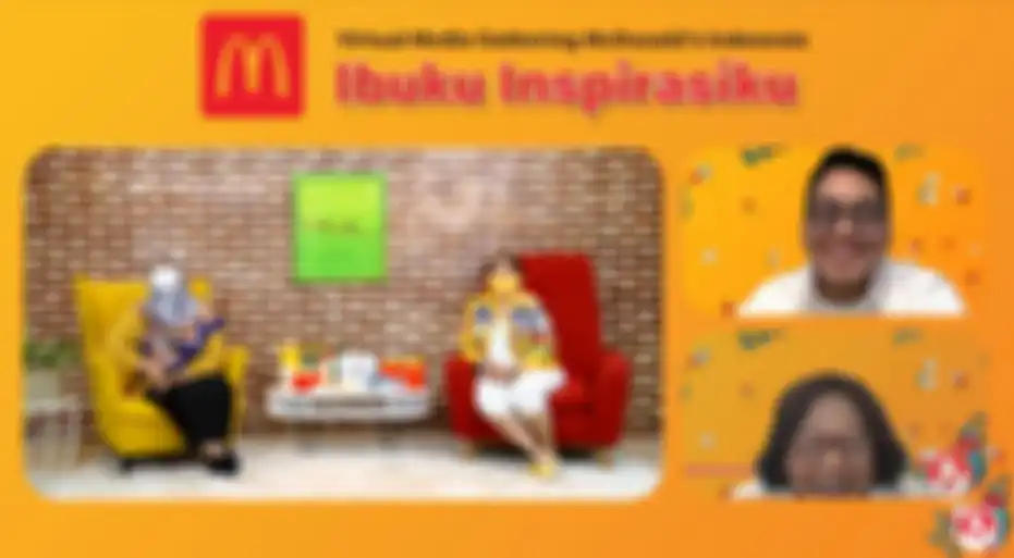 Virtual Gathering McDonalds Indonesia Ibuku Inspirasiku
