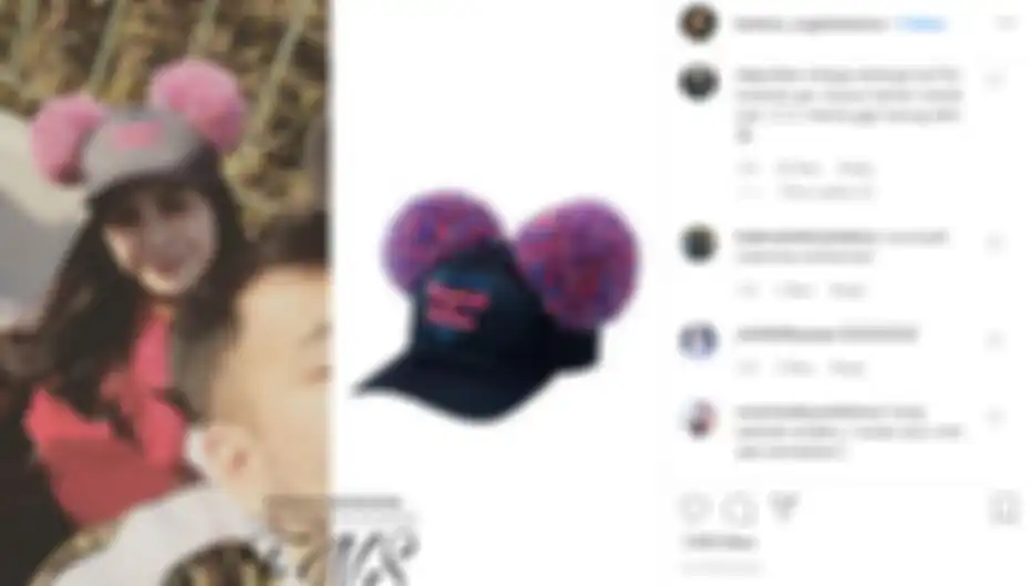 Reaksi netizen saat Nagita Slavina pakai topi pom pom seharga 700 ribu rupiah.