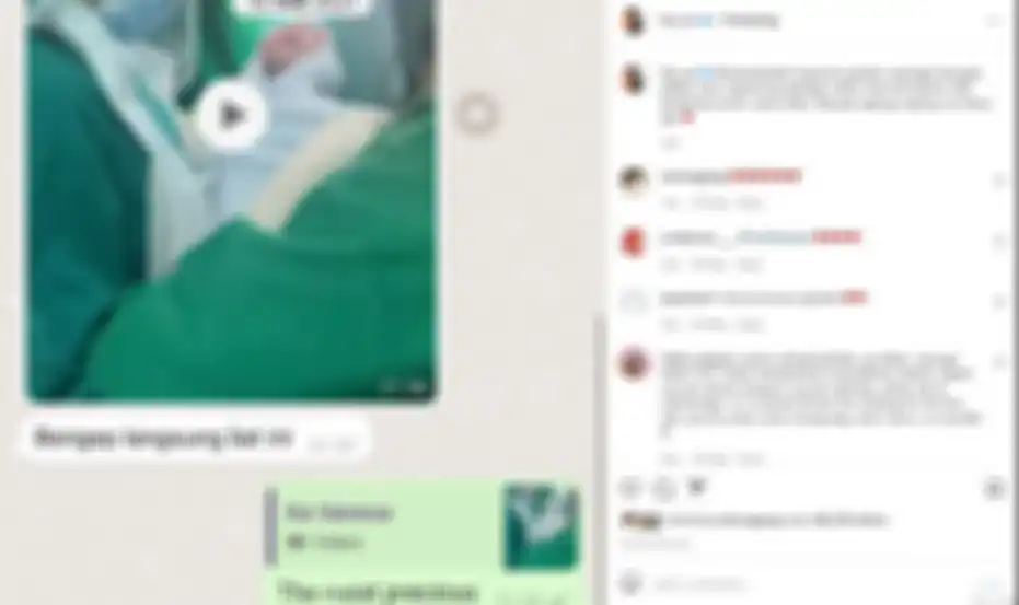  Unggahan Fuji mengenai chat lama Vanessa Angel saat Gala Sky lahir. 