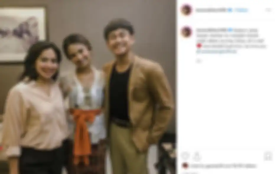 Sambutan Dwi Andhika untuk Vanessa Angel
