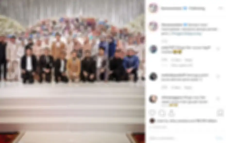 Resepsi pernikahan Cut Meyriska dan Roger Danuarta bertabur bintang
