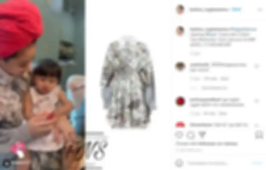 Baju malam takbiran Nagita Slavina jadi sorotan