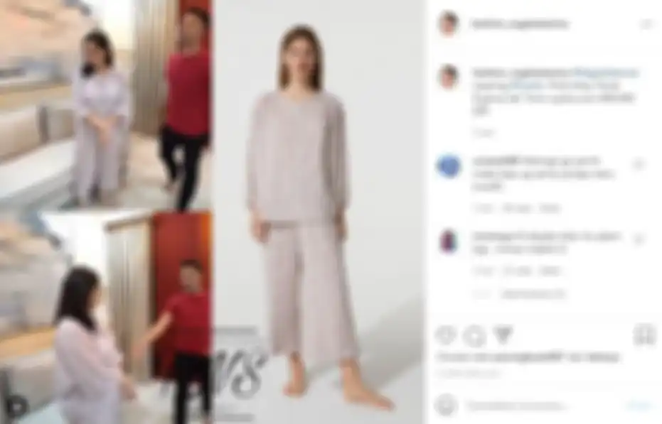 Baju tidur Nagita Slavina curi perhatian netizen