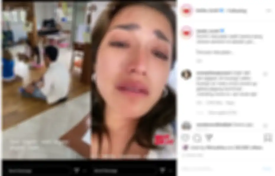 Jessica Iskandar menangis karena Richard Kyle
