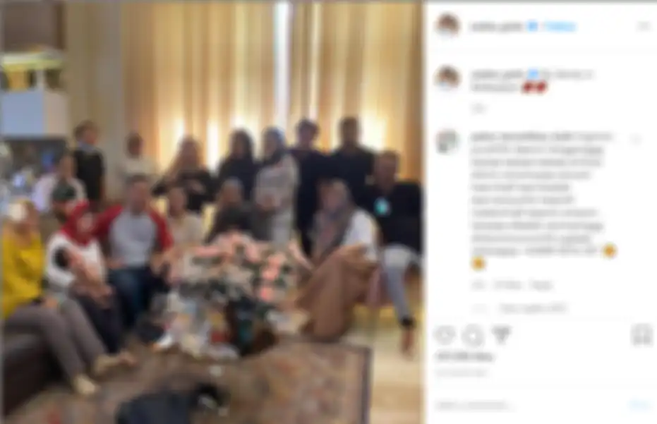 Potret kedekatan keluarga Sirajuddin Mahmud dan Zaskia Gotik.