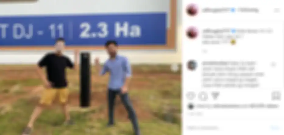 Foto tanah 2,3 hektar milik Raffi Ahmad