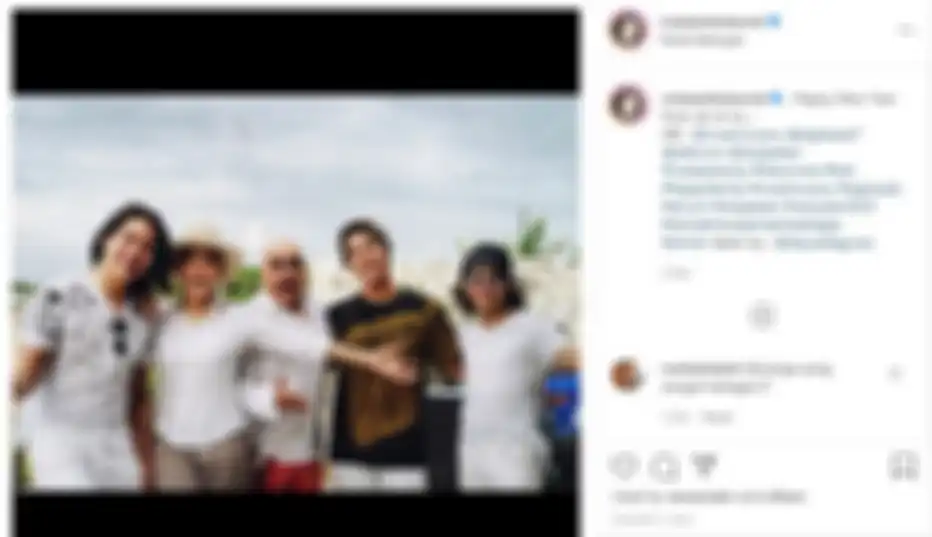 Maia Estianty saat mengajak liburan Al, El, Dul bersama Irwan Mussry