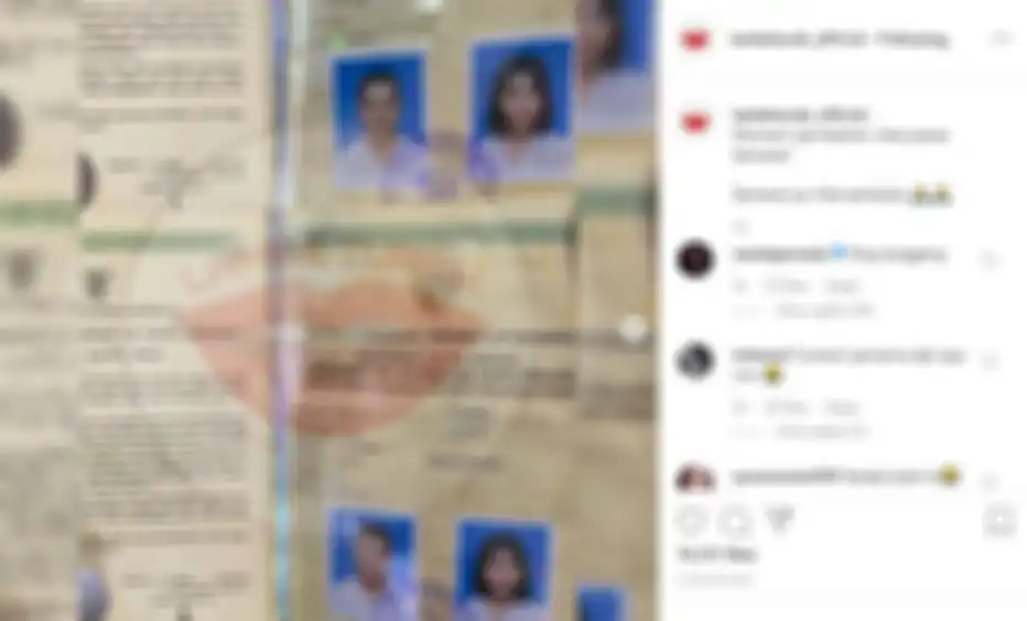 Buku nikah Vanessa Angel dan Bibi Ardiansyah