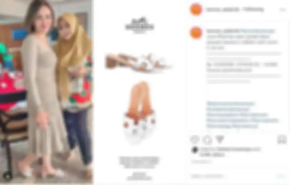 Sendal puluhan juta Amanda Manopo