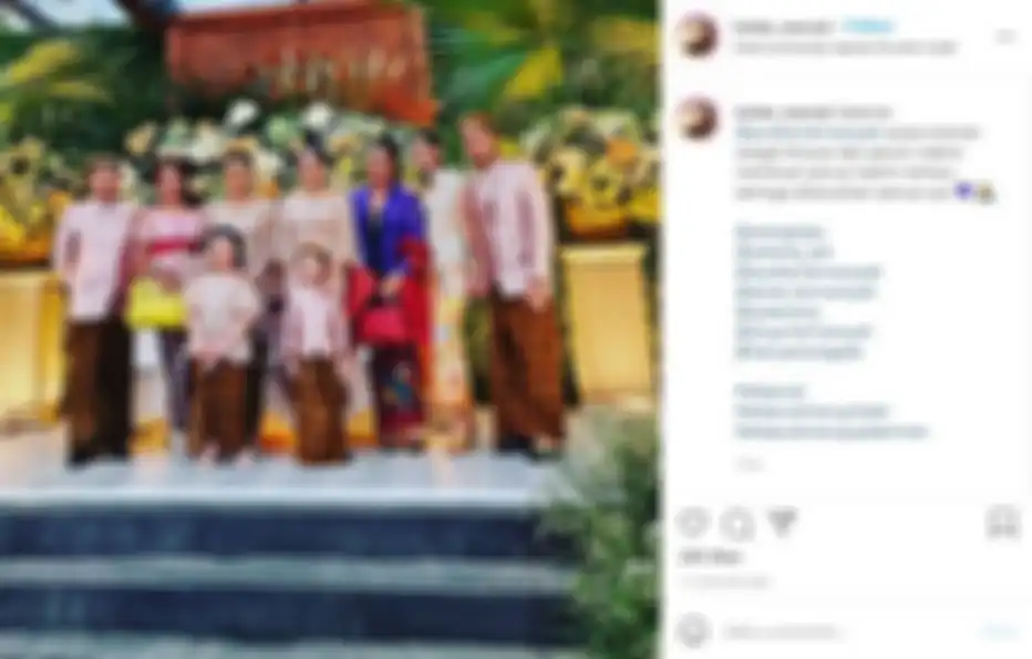  Luhde Menzel, ibu kekasih Azriel Hermansyah beri ucapan untuk Aurel Hermansyah. 
