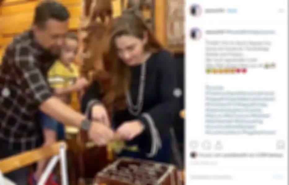 Nia Zulkarnaen dan Ari Sihasale rayakan ulang tahun