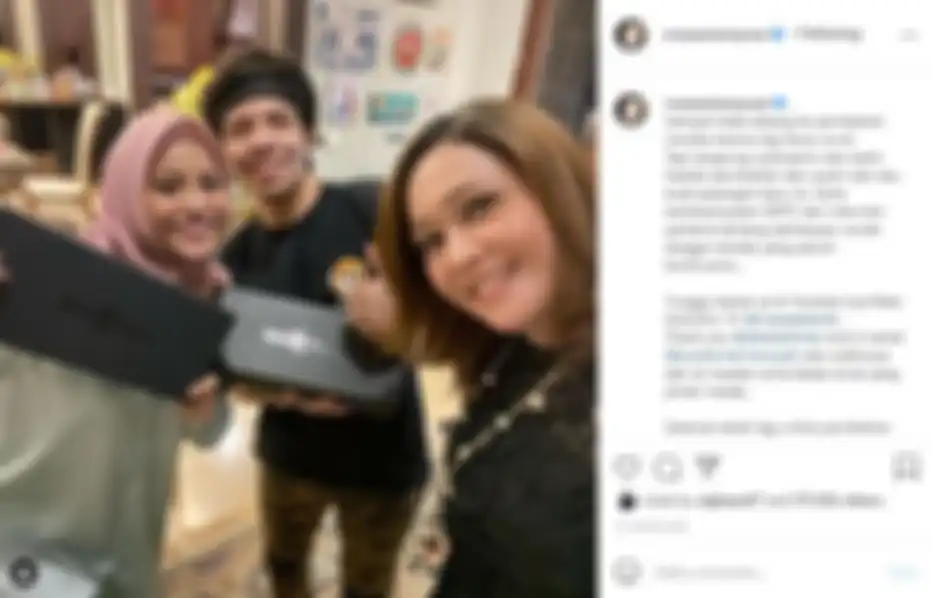 Unggahan Maia Estianty Beri Kado Pernikahan Untuk Atta Halilintar dan Aurel Hermansyah