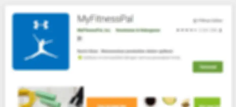 Aplikasi MyFitnessPal.