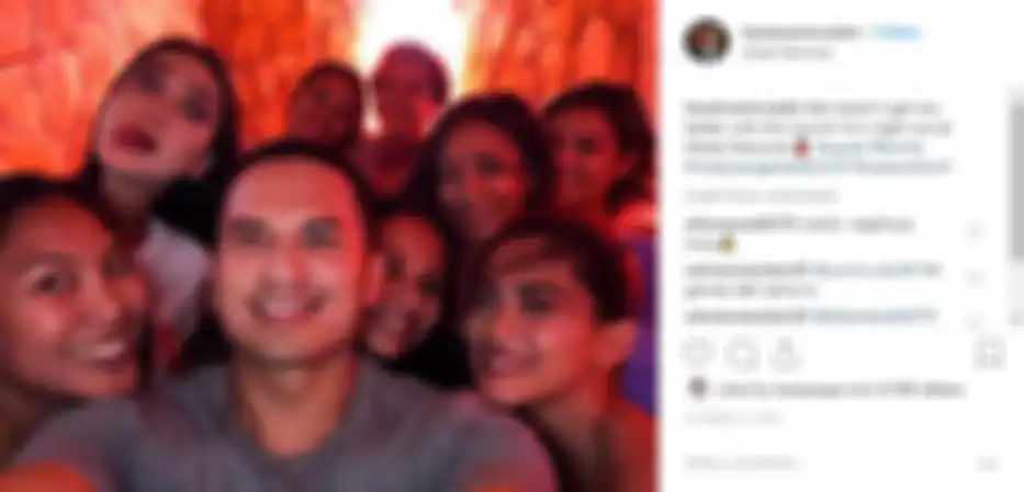 Keakraban Luna Maya dengan Faisal Nasimuddin