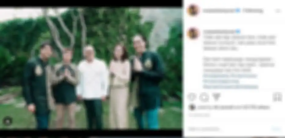 Ucapan dari Maia Estianty.
