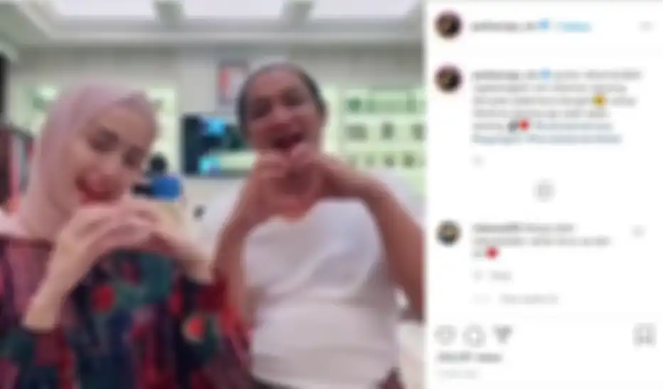 Pasha Ungu main tiktok bersama Adelia Wilhelmina