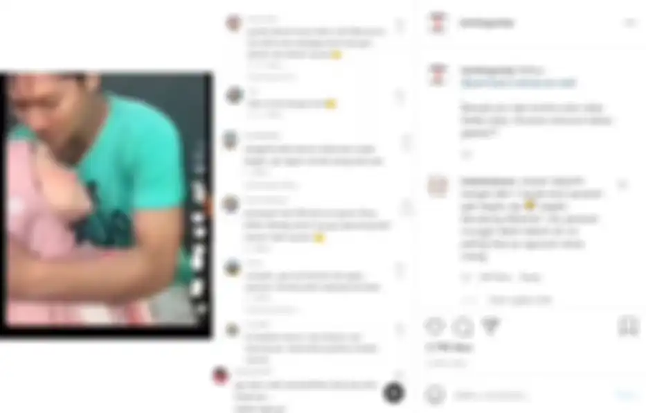 Unggahan akun instagram @lambegosiip