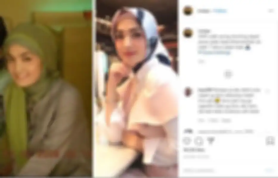 Tangkap layar mantan artis Imel Putri Cahyani