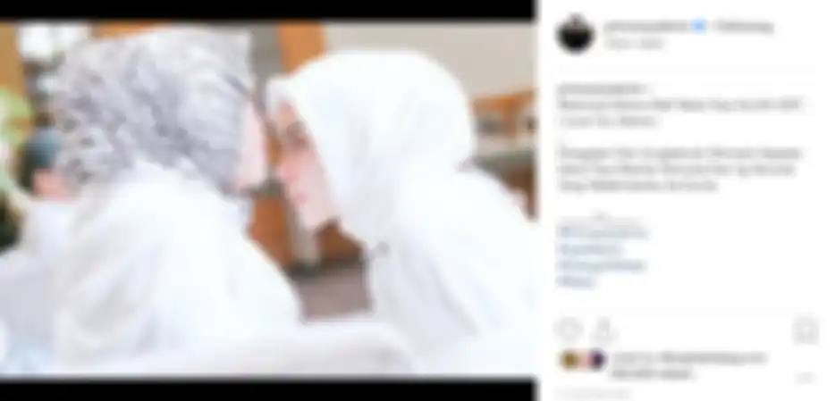 Unggah Foto Sungkeman, Sosok Cantik Ibu Reino Barack yang Berkebangsaan Jepang Akhirnya Terekspos