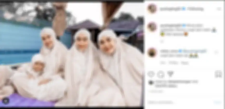 Ucapan dari Ayu Ting Ting.