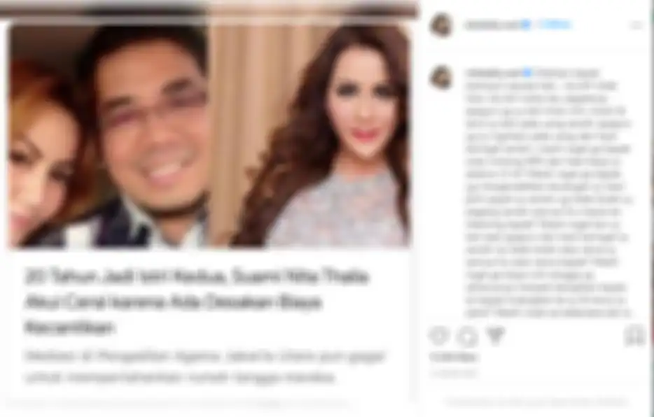 Unggahan Nita Thalia 