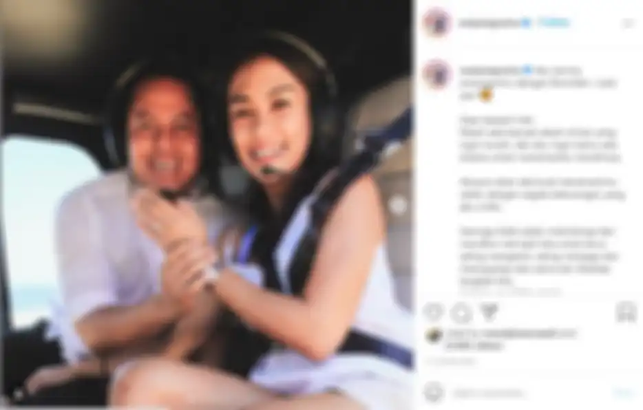 Melanie Putria dilamar kekasihnya