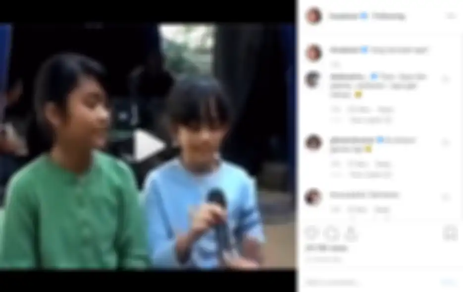 Lucunya Tissa Biani cilik saat diinterview