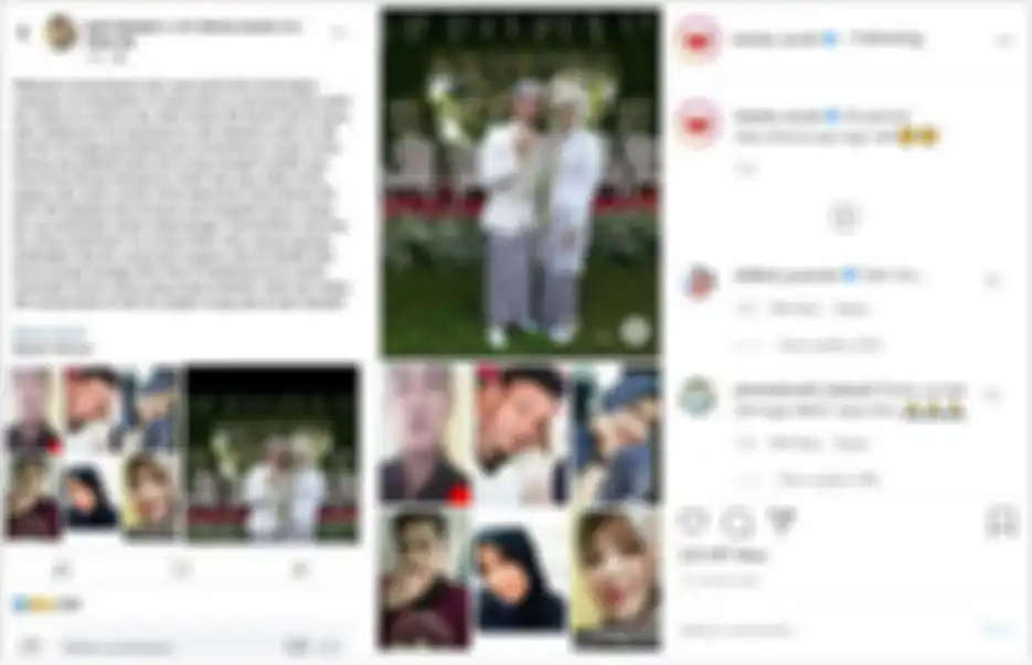 Unggahan Ipah Saripah, wanita yang mengaku sebagai ibu kandung Nadya Mustika Rahayu.