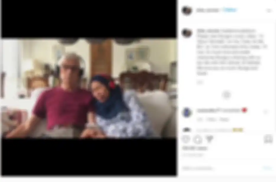 Tangis ibunda Ashraf Sinclair saat mendengar lagu terbaru BCL.